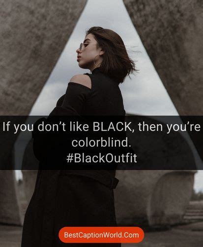 man in black caption for instagram|100 Exceptional All Black Outfit Instagram Captions.